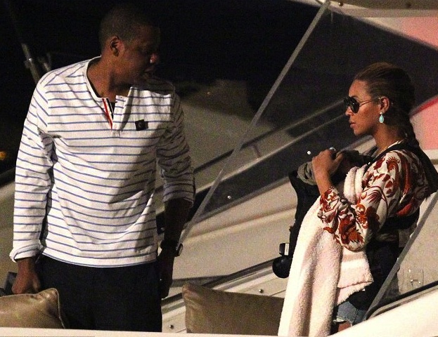 Jay-Z, Beyonce & Blue Ivy passent Pâques à Saint-Barth