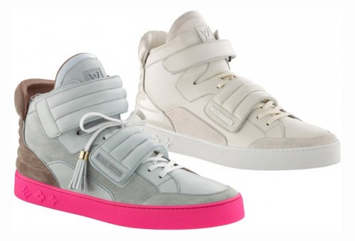 Les baskets Louis Vuitton de Kaney West