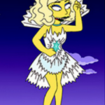 Lady Gaga dans un épisode des Simpsons