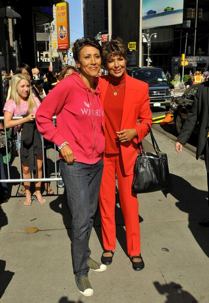 Robin Roberts et sa soeur Sally Ann Roberts “Good Morning America”