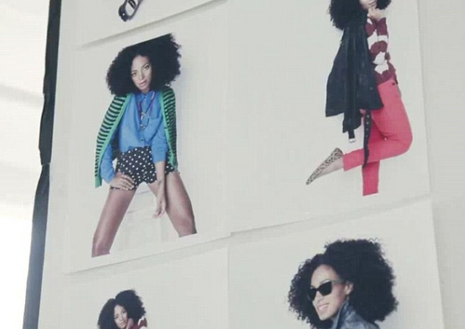 Solange, Usher et Liya Kebede font leur promo lors de la Fashion Night Out 2012