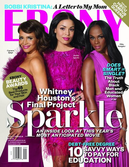 Les filles de “Sparkle” font la couverture du magazine Ebony