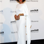 Solange Knowles tout en blanc pour le gala amfAR Milano 2012 