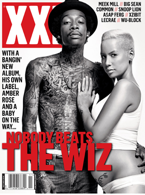 Wiz Khalifa et Amber Rose font la couverture de XXL Magazine