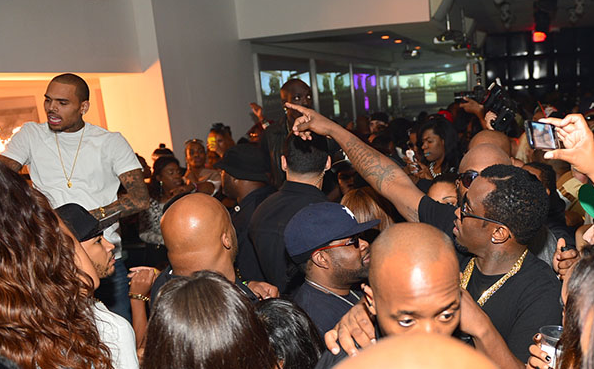 Diddy, Chris Brown, Karrueche et d’autres font la fête pendant le week-end des BET Hip Hop Awards 2012