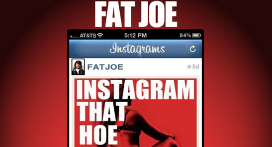 Fat Joe balance son nouveau morceau intitulé “Instagram That Hoe”