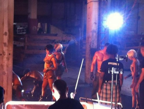 Kelly Rowland tourne le clip vidéo de “Ice”