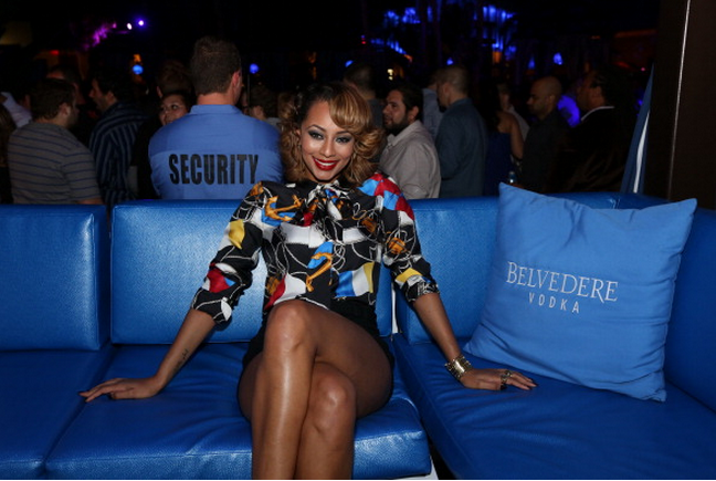 Keri Hilson se produit sur scène à Atlantic City