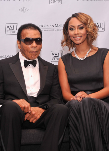 Keri Hilson et Mohamed Ali à la réunion des géants