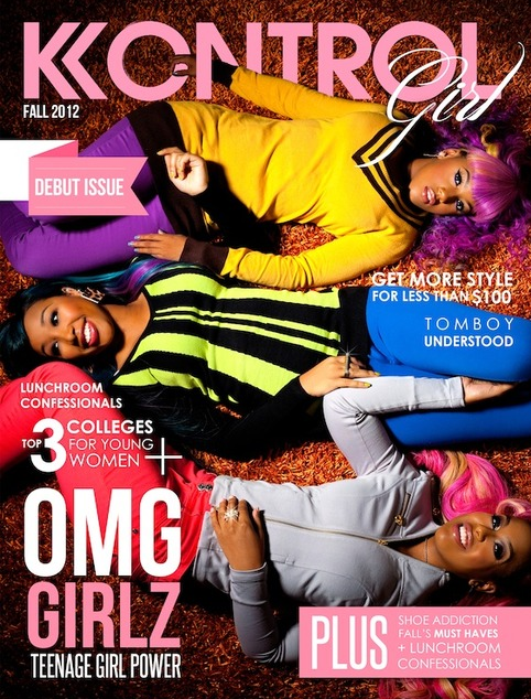 Les filles de OMG posent pour Kontrol Magazine