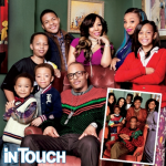 La famille Harris pose pour In Touch Magazine