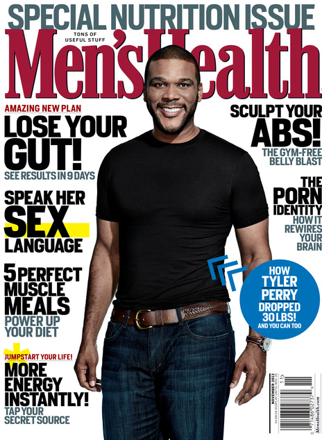 Tyle Perry fait la couverture du magazine Men’s Health