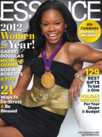 Gabrielle Douglas “la femme de l’année 2012” pose pour Essence Magazine