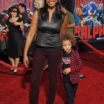 Garcelle Beauvais et son fils Jaid à l’avant première de “Wreck It”