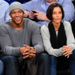 Michael Strahan et Nicole Murphy au match New York Knicks – Brooklyn Nets