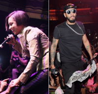 Swizz Beatz et Alicia Keys sur scène au Webster Hall