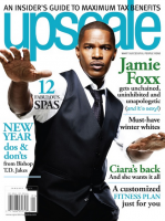 Jamie Foxx fait à la une de Upscale Magazine