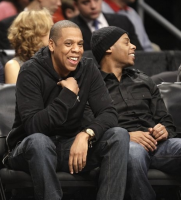 Jay-Z et Ty Ty étaient au match des Broolyn Nets le week-end dernier