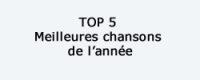 TOP 5 Meilleures chansons de l’année 2012