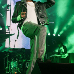 Wiz Khalifa, le futur papa, est monté sur scène à Miami