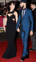 Alicia Keys et Swizz Beatz sur le tapis rouge des NRJ Music Awards à Cannes