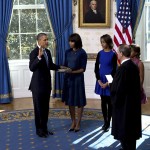 Barack Obama prête serment pour son second mandat présidentiel