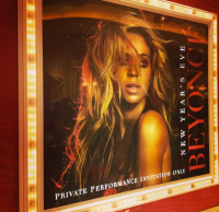 Beyonce en show privà au WYNN à Las Vegas