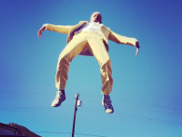 Frank Ocean sur le plateau du tournage de son clip vidéo “Forrest Gump”