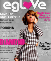 Diamond fait la une de Everything Girls Love Magazine