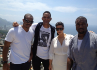Kim Kardashian et Kanye West savourent leur séjour à Rio de Janeiro