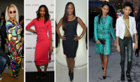 Jada Pinkett et Willow Smith, Zoe Saldana et Eve à la New York Fashion Week