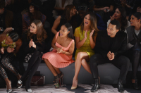 Jada Pinkett Smith, Chrissy Teigen et John Legend à la New York Fashion Week au Lincoln Center
