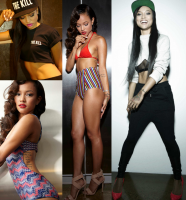 Karrueche Tran pose pour Vibe Magazine