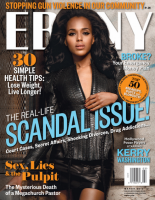 Kerry Washington fait la une de Ebony Magazine