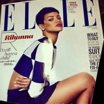 Rihanna fait la couverture de Elle Magazine UK version non officielle