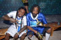 Snoop Dogg assure lors du Super Beach Football
