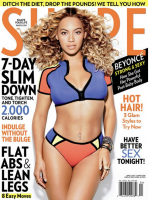 Beyonce fait la couverture de “Shape Magazine”