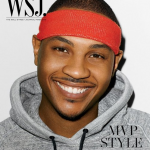 Carmelo Anthony fait la une du “Wall Street Journal Magazine”