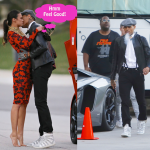 Chris Brown embrasse une vixen lors du tournage de “Fine China”