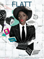 Janelle Monae pose pour “Flatt Magazine”