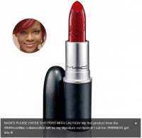 Rihanna lance son premier rouge à lèvre MAC Rouge