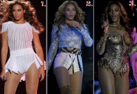 Beyonce transforme son concert en gigantesque show de mode
