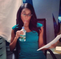 Gabrielle Union sur le plateau du tournage de “Being Mary Jane”