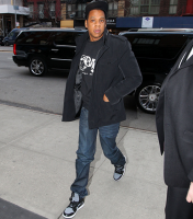 Jay-Z était de sorti à New York City
