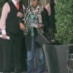 Kerry Washington sort à New York sans maquillage