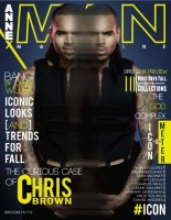 Chris Brown fait la une de Annex Man Magazine