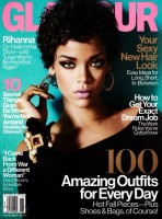 Rihanna fait la une de Glamour Magazine