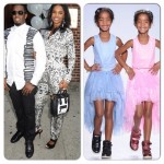 Diddy encourage ses filles lors de la Kids Fashion