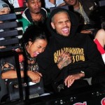 Chris Brown et Karrueche Tran de font des frayeurs lors de la soirée Universal Horror Nights