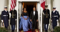 Barack Obama, François Hollande, Michelle Obama